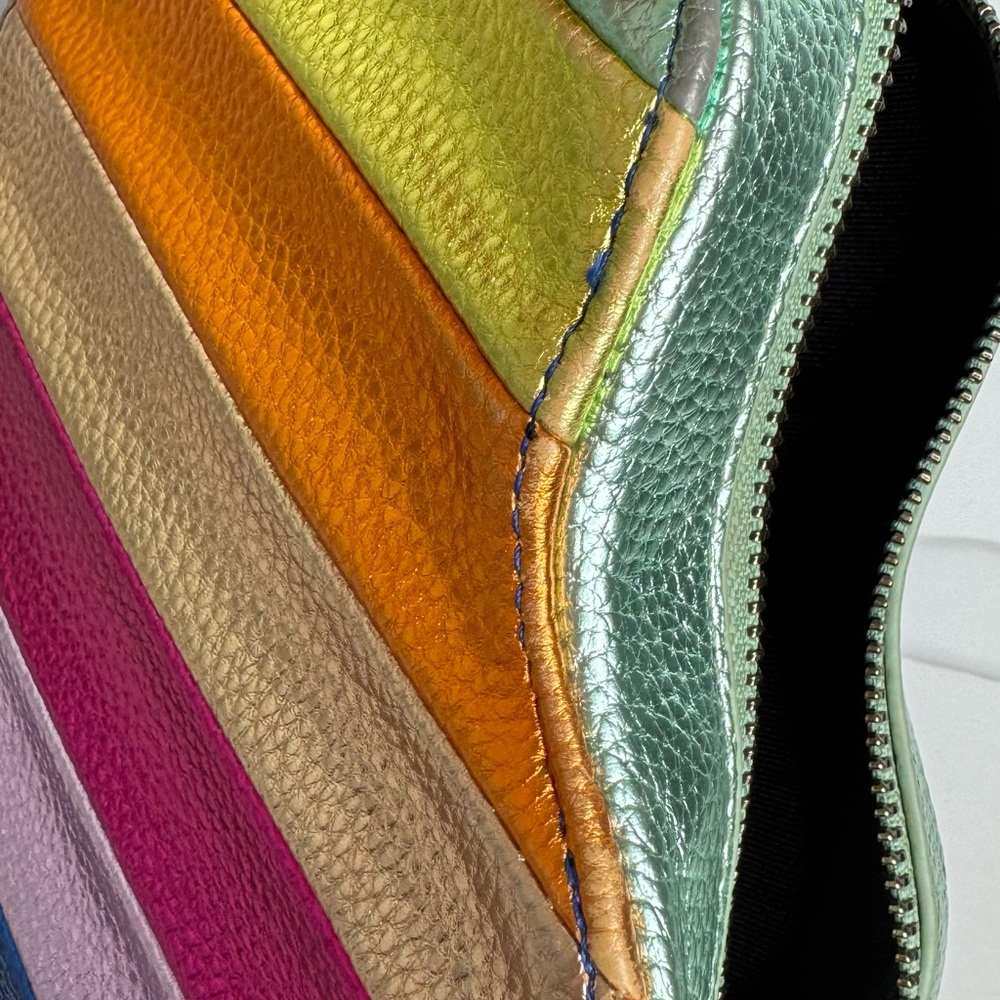 Urban Expressions Rainbow Patchwork Heart Shaped … - image 10